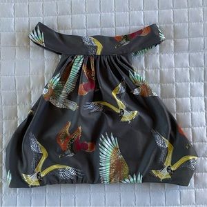Boys + Arrows bikini top - Faye the Fugitive in raptor